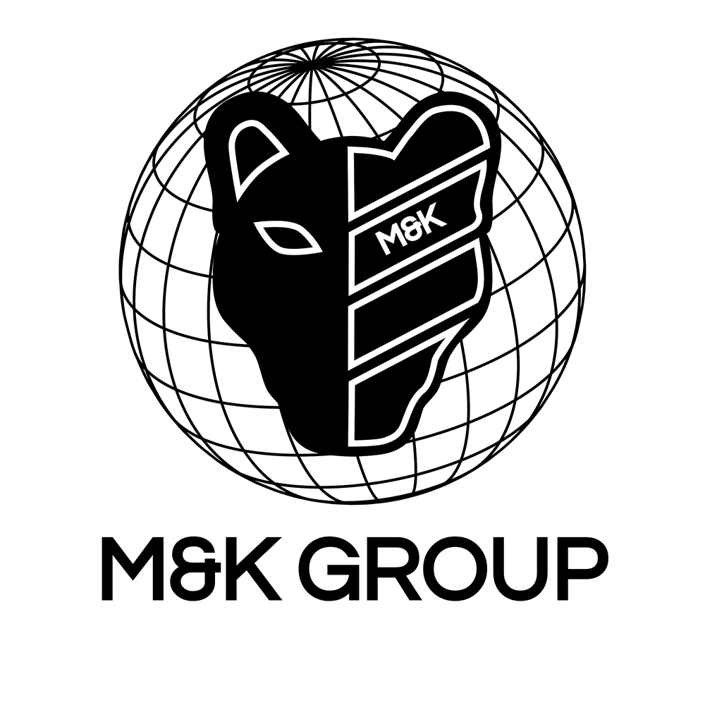 M&K Group Logo mit Slogan