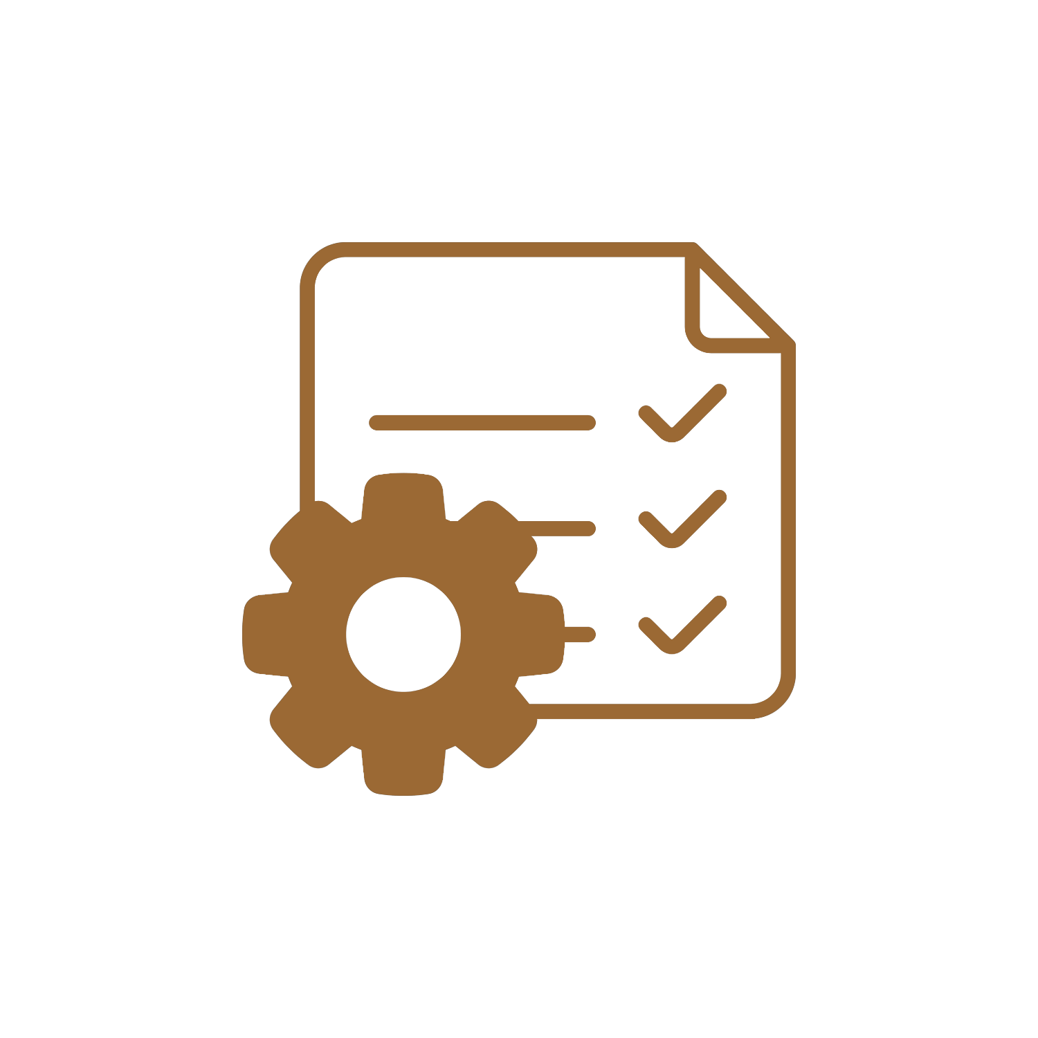 Icon für professionelle Projektleitung und Sicherheitskonzepte in der Industrie